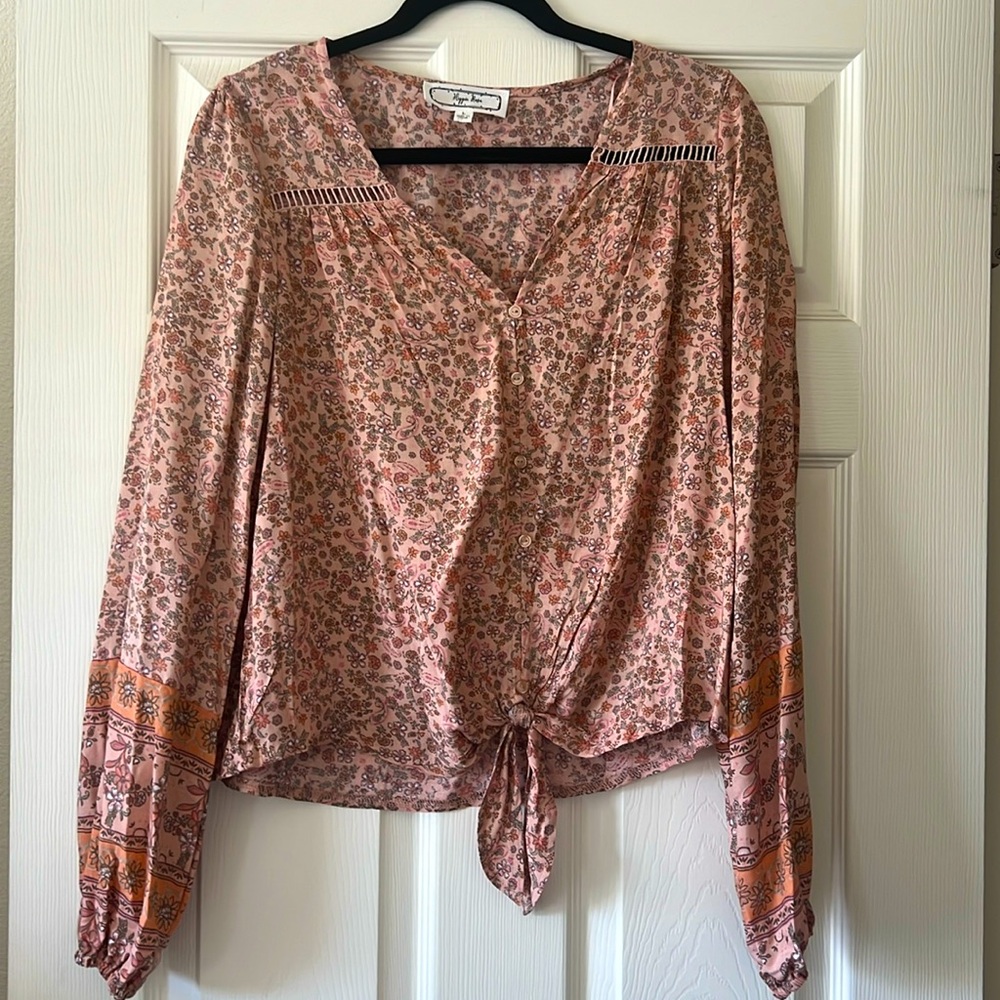 Woman’s bohemian style shirt